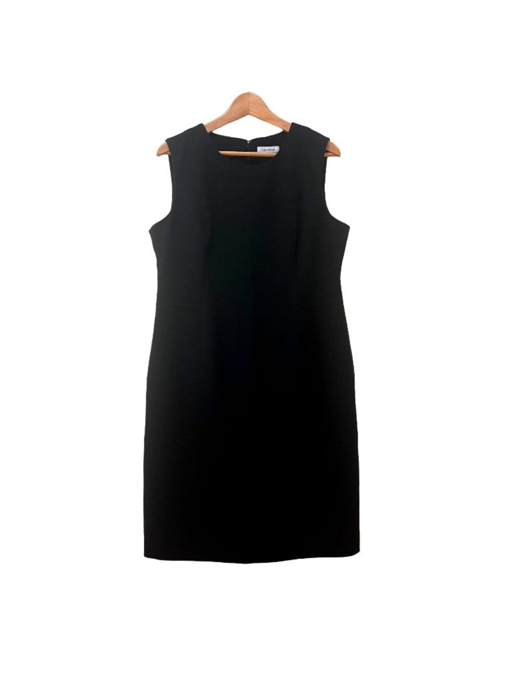 Calvin Klein Little Black Sleeveless Evening Dress sz 14